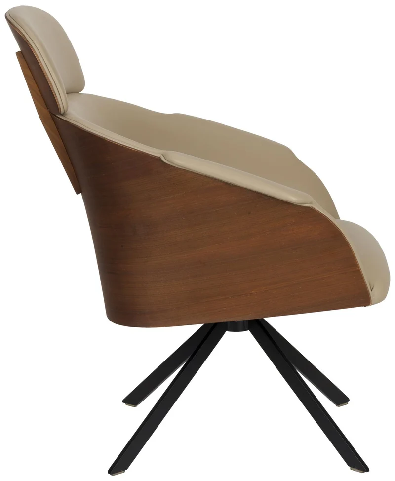 Lounge Sessel Frie | Design-Klassiker von Zuiver in Beige