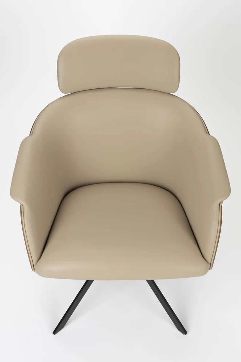 Lounge Sessel Frie | Design-Klassiker von Zuiver in Beige