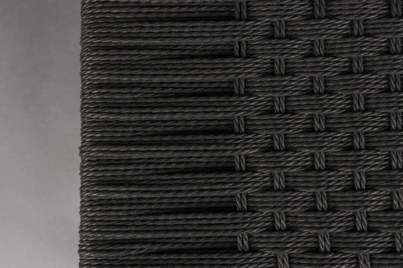 Sitzbank Kintaro Walnuss | Japandi-Design & Seilgeflecht