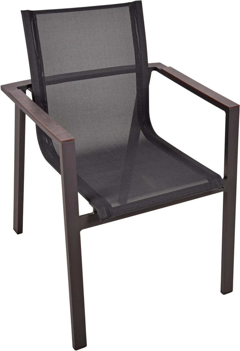 Garten Tischgruppe SOPHIA 7-tlg. mit 6 × Stapelstuhl SOPHIA