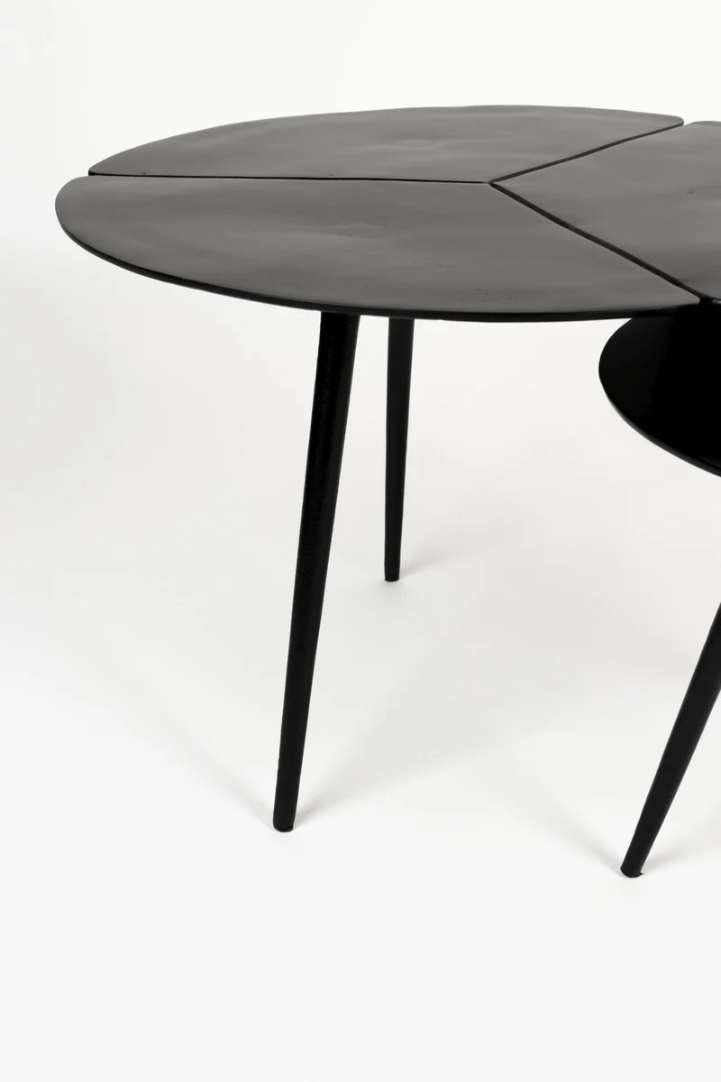 Beistelltisch KOURDEBOUR 2-er Set aus Aluminium