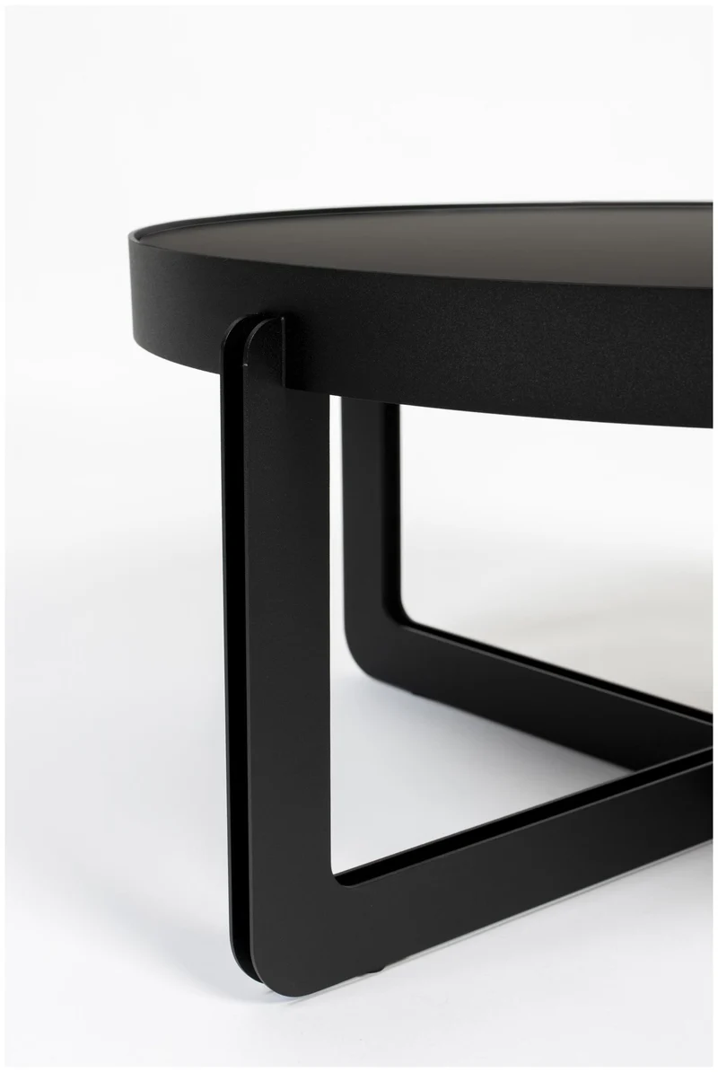 Couchtisch CENTRE RUND von Zuiver 68 x 68 cm - 2 Farben lieferbar