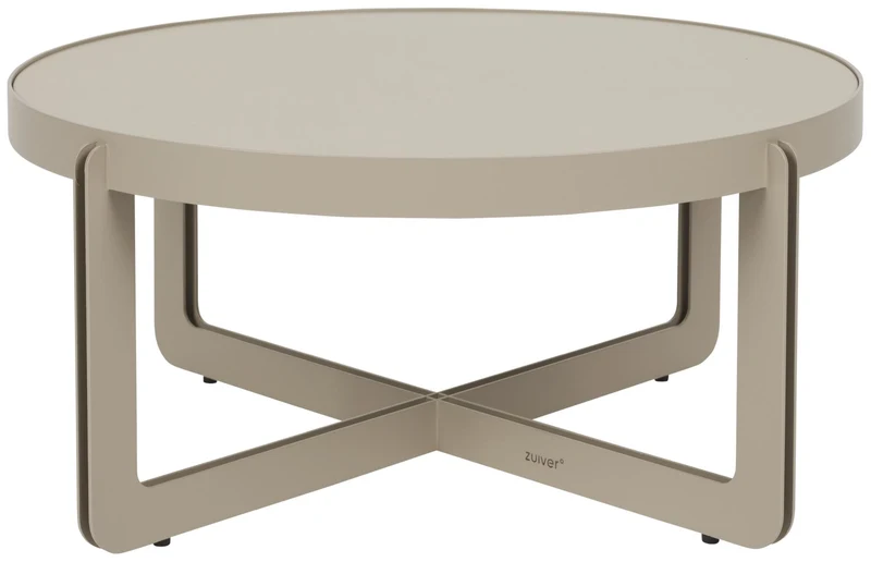 Couchtisch CENTRE RUND von Zuiver 68 x 68 cm - 2 Farben lieferbar