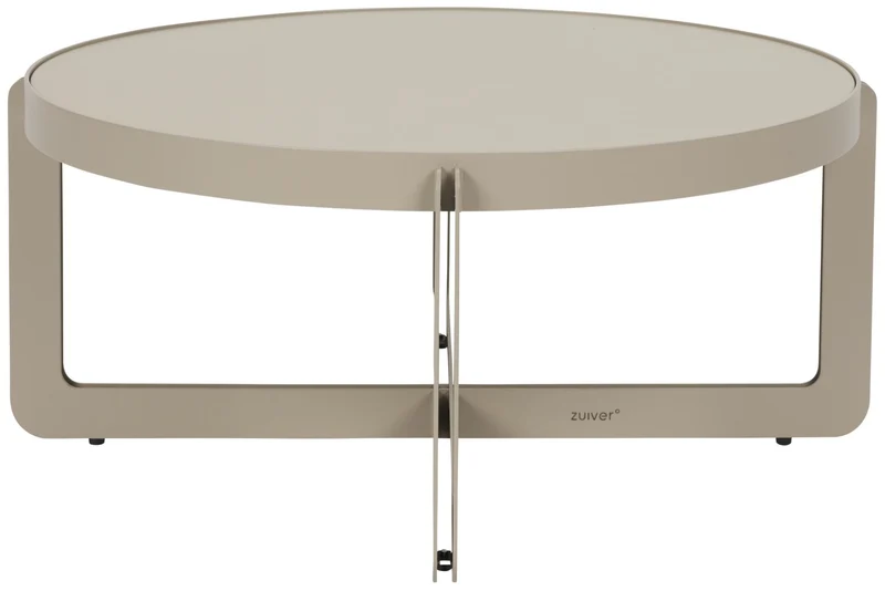 Couchtisch CENTRE RUND von Zuiver 68 x 68 cm - 2 Farben lieferbar