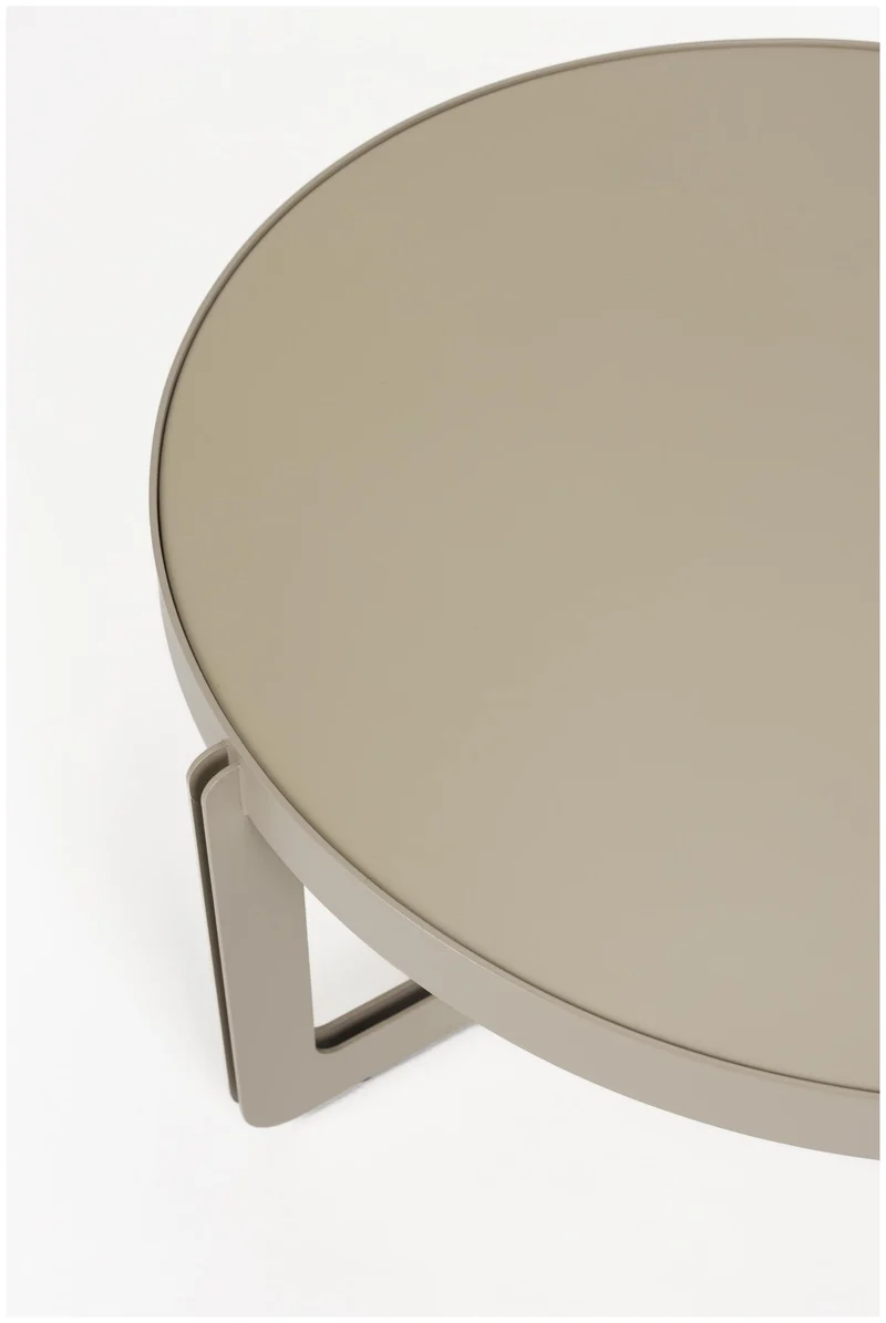 Couchtisch CENTRE RUND von Zuiver 68 x 68 cm - 2 Farben lieferbar