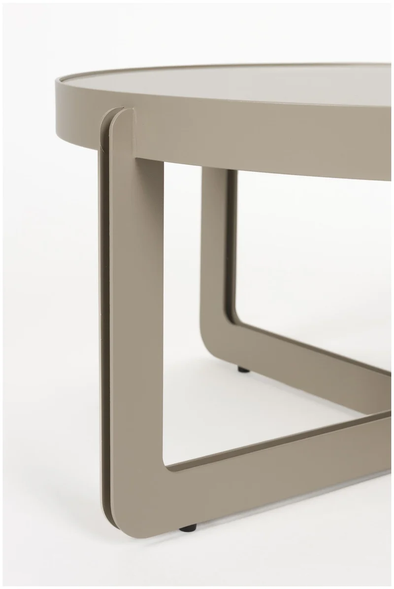 Couchtisch CENTRE RUND von Zuiver 68 x 68 cm - 2 Farben lieferbar