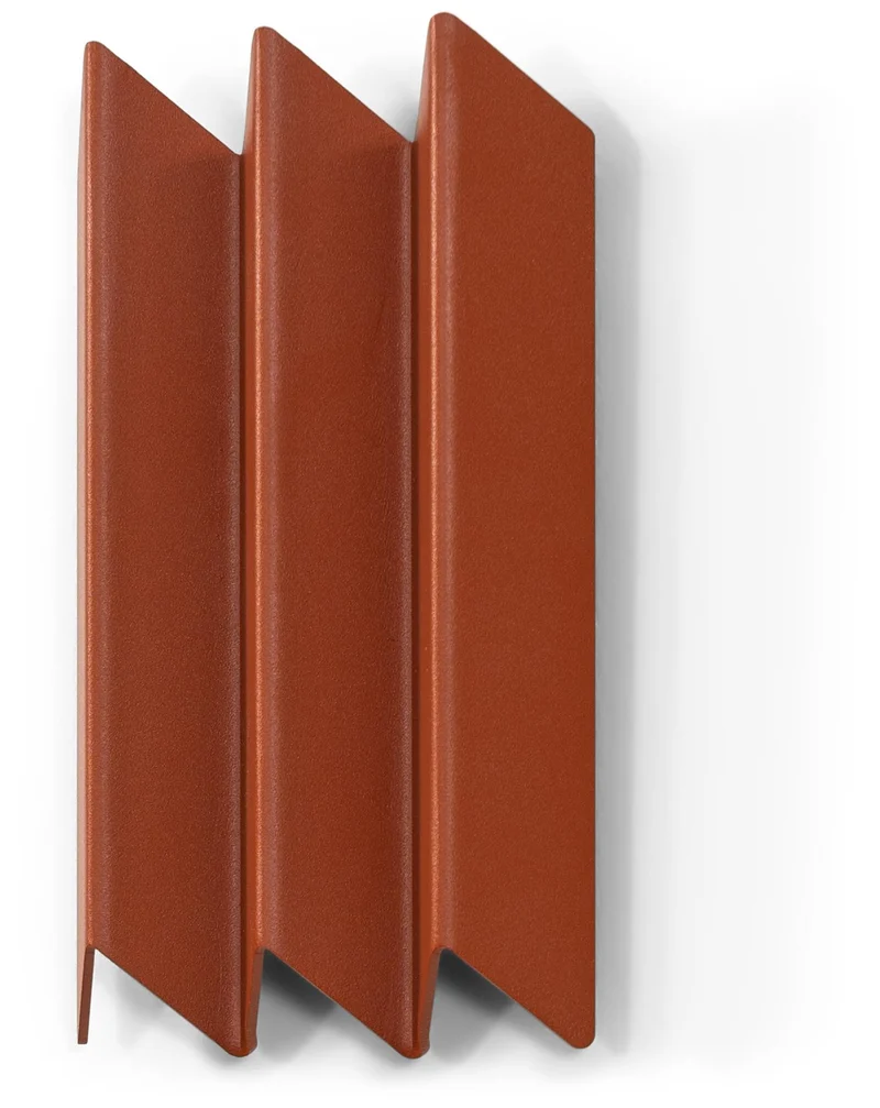 Wandgarderobe SENSU Small Garderobe Stahl gefaltete Optik von Spinder