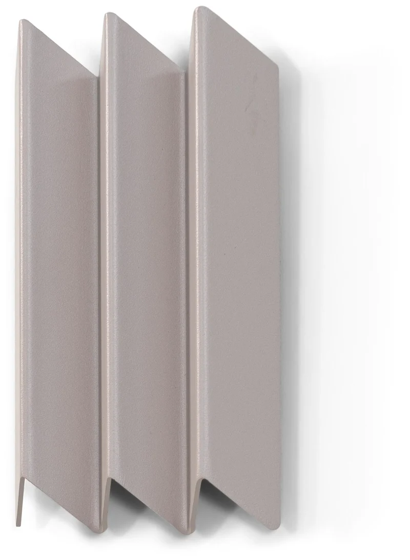 Wandgarderobe SENSU Small Garderobe Stahl gefaltete Optik von Spinder