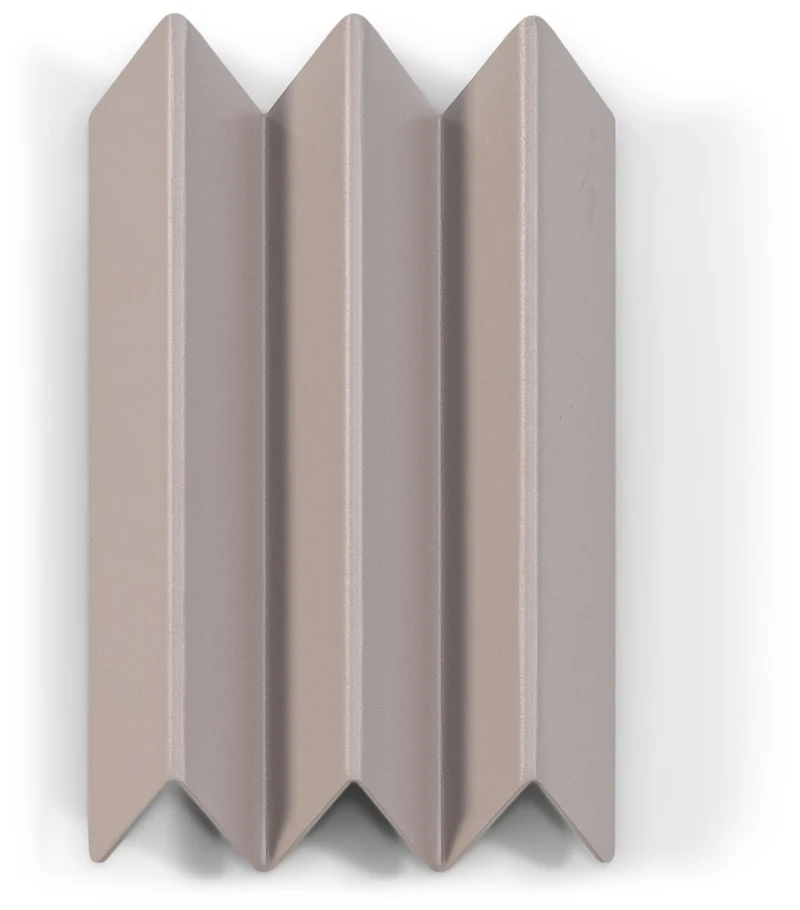 Wandgarderobe SENSU Small Garderobe Stahl gefaltete Optik von Spinder