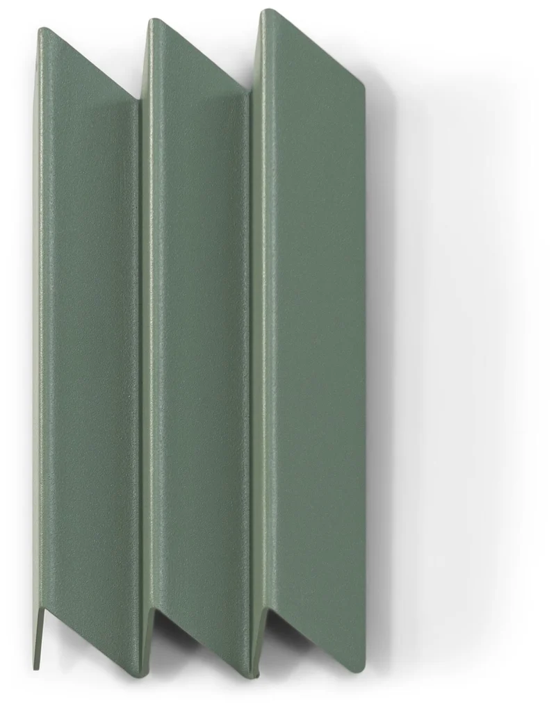 Wandgarderobe SENSU Small Garderobe Stahl gefaltete Optik von Spinder
