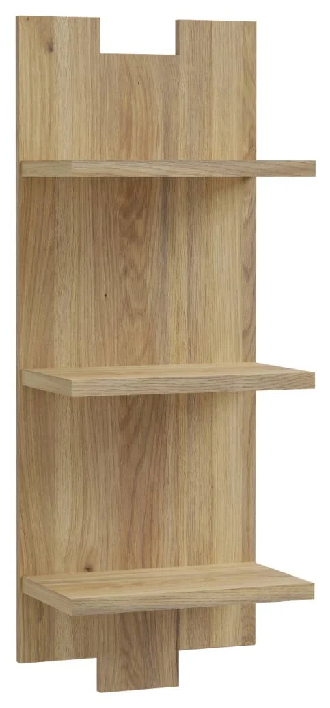Wohnzimmerschrank RANFLURY 01, 3-tlg. Mauvella Eiche, von Forte
