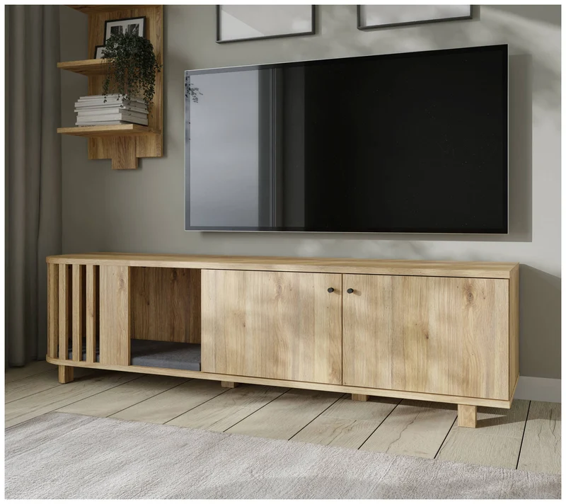 Lowboard TV-Board RANFLURY Optik: Mauvella Eiche, von Forte