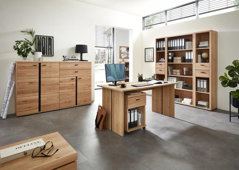 Schreibtisch SONOS Old Artisan Eiche 160 x 77 cm von Innostyle