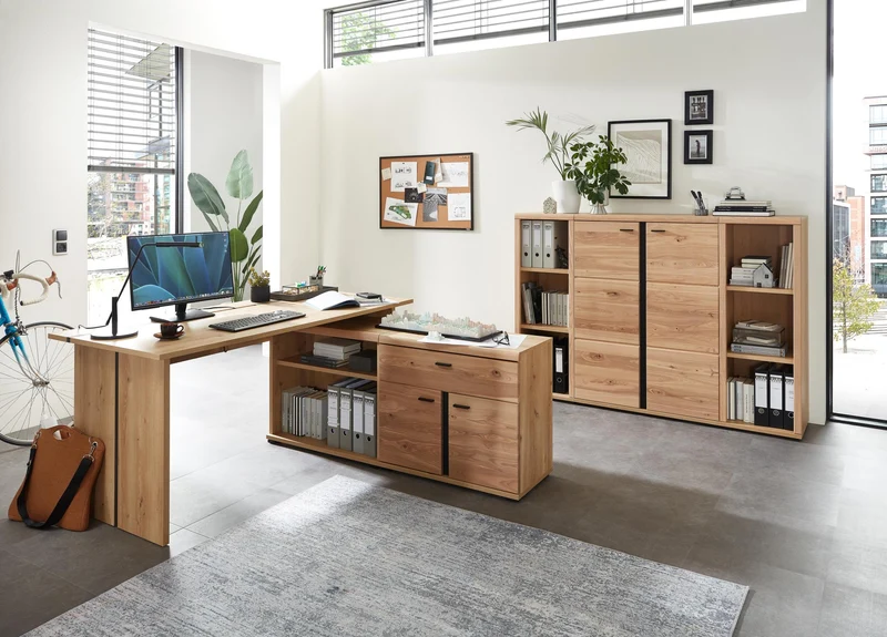 Schreibtisch SONOS Old Artisan Eiche 160 x 77 cm von Innostyle