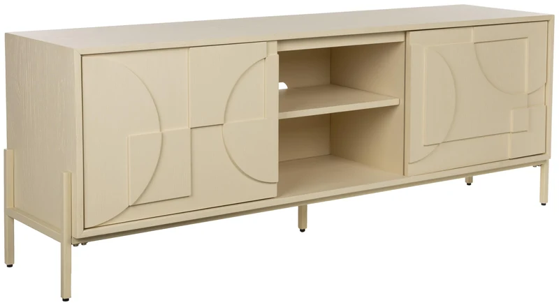 ZUIVER Sideboard Faces aus Eiche – Design-Highlight mit Stauraum