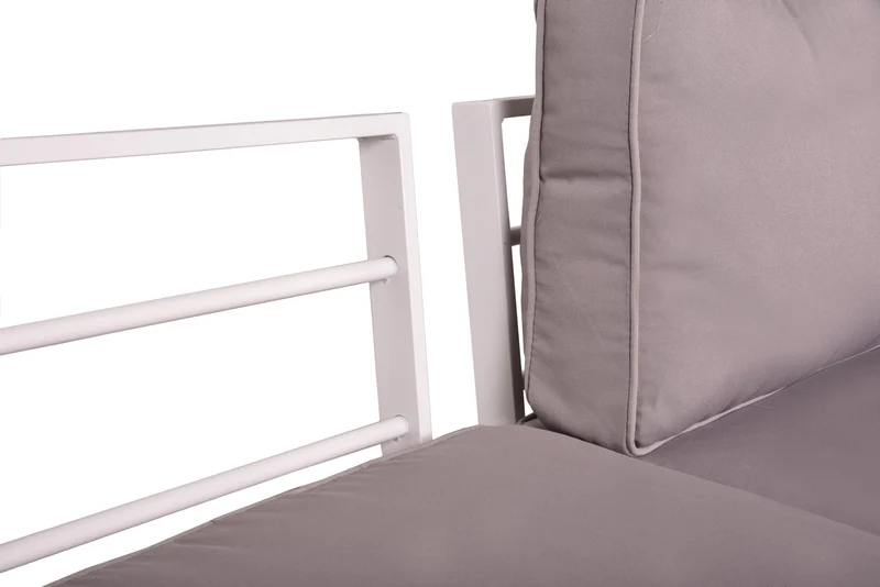 Moderne Garten Garnitur Lounge Set VALENTINA, 4tlg.