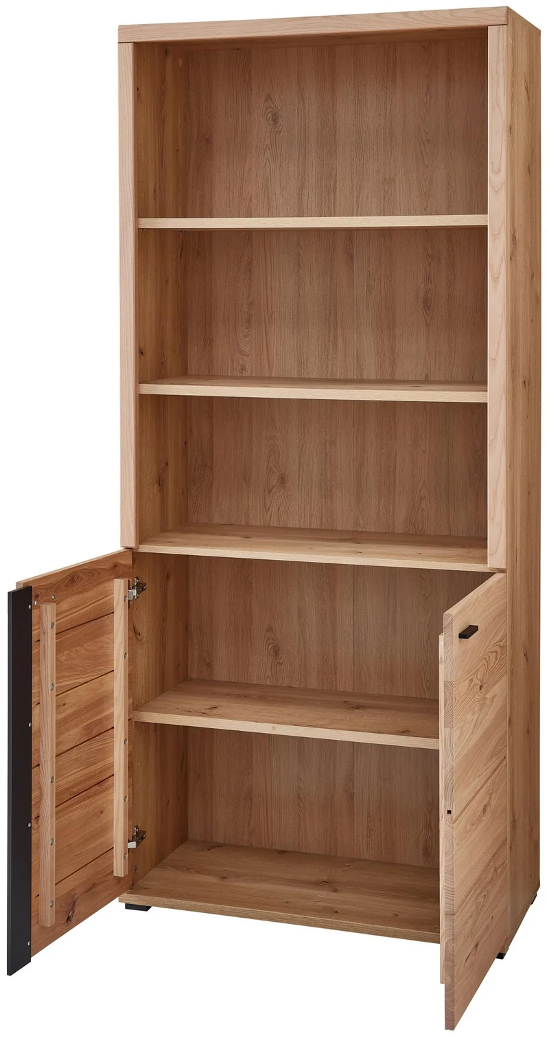 Büroschrank SONOS HU03 Front Altesche Massivholz gebürstet