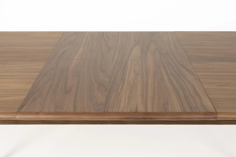 Esstisch TWIST OVAL von ZUIVER 180 x 90 ausziehbar Walnuss furniert