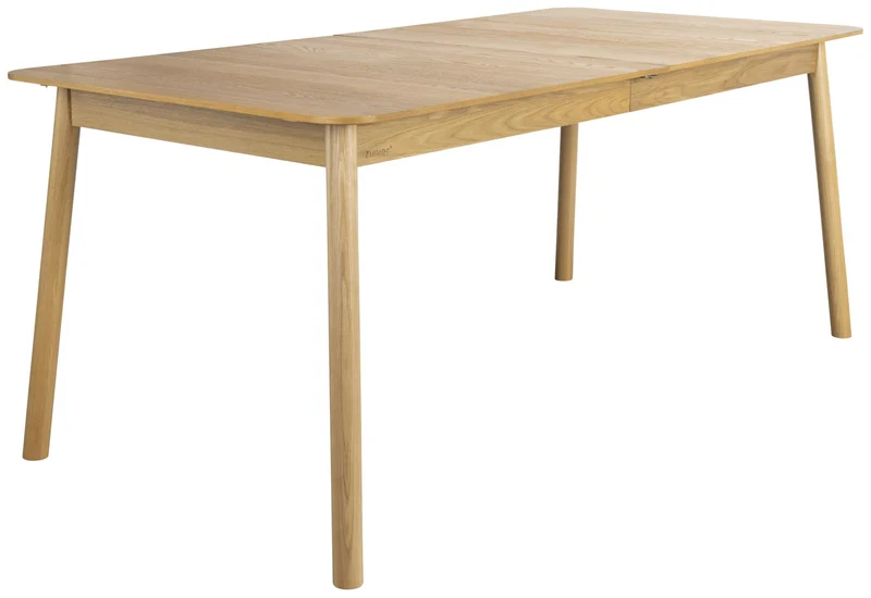 Esstisch GLIMPS von ZUIVER 180 x 90 ausziehbar Eiche furniert