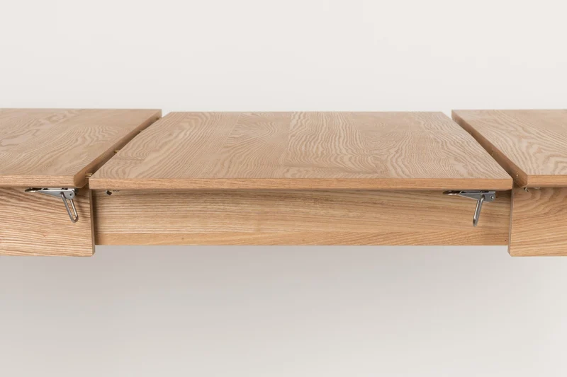 Esstisch GLIMPS von ZUIVER 180 x 90 ausziehbar Eiche furniert