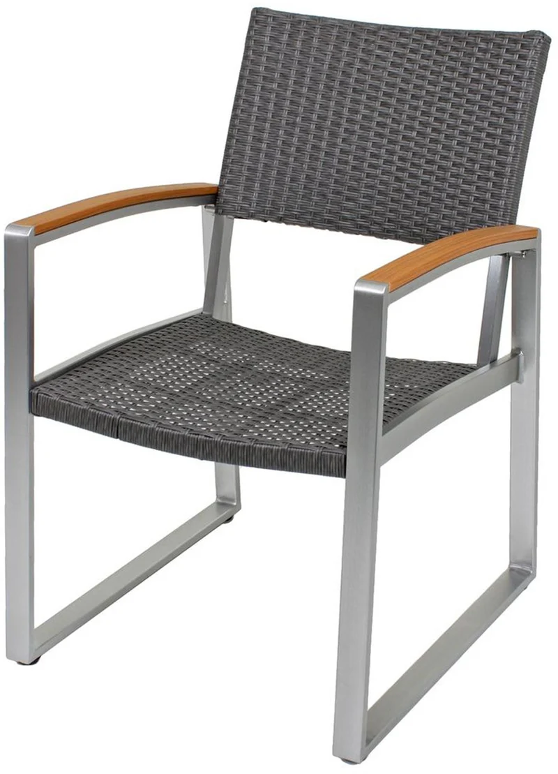 Garten Tischgruppe AVA 7-tlg. Tisch 160 x 90 cm 6 x Stuhl AVA 305265