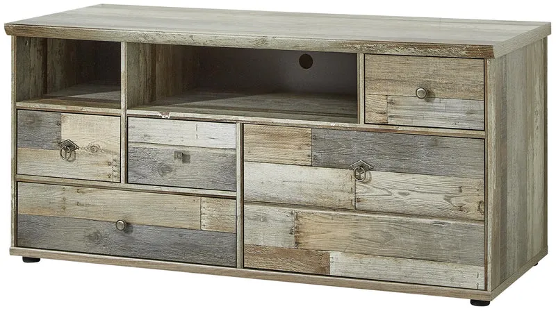 Wohnzimmerschrank Wohnwand BONANZA DD82 - Driftwood Nachbildung