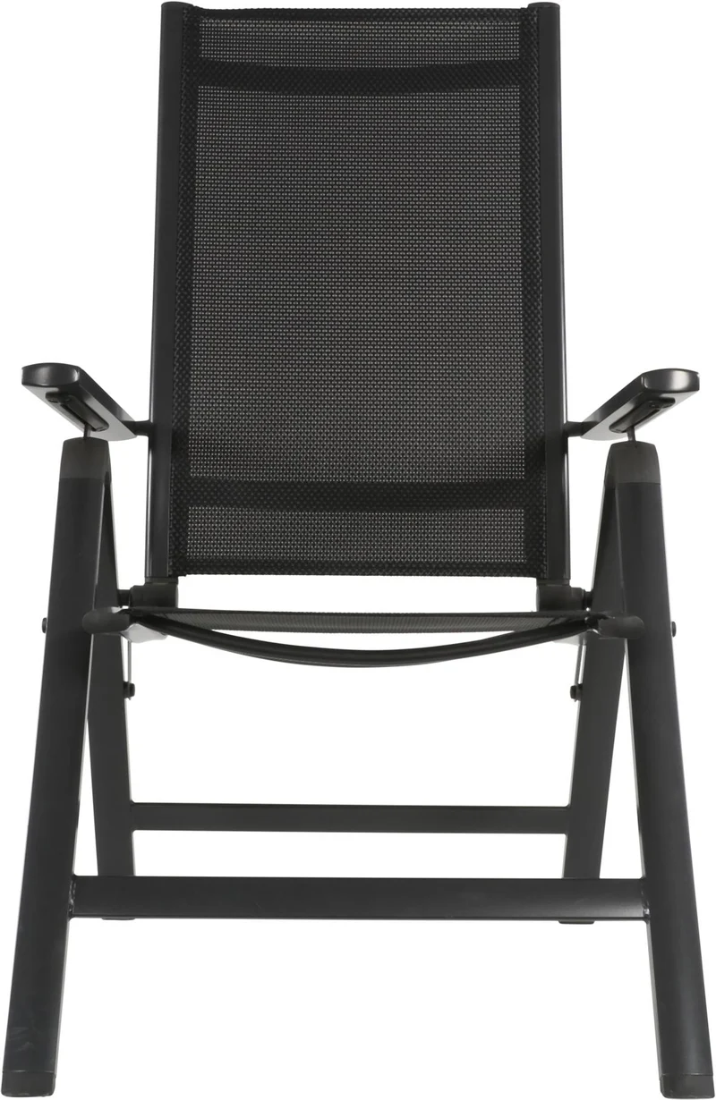 Relaxsessel Gartensessel Hochlehner CARINO Gestell Aluminium anthrazit