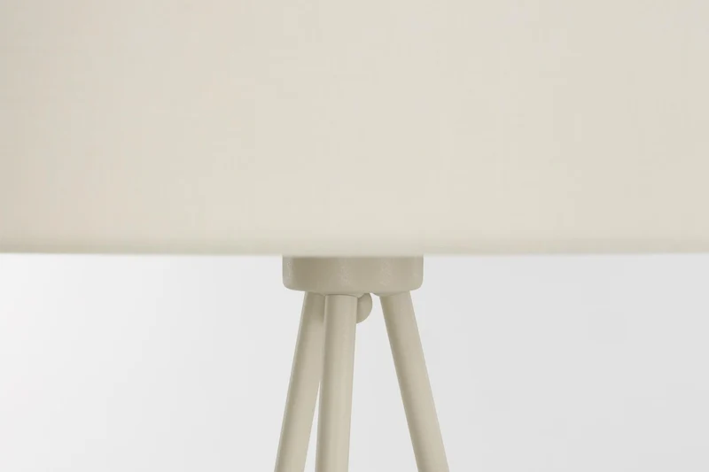 Stehlampe Susie Beige aus Metall | Elegantes Design für dein Zuhause