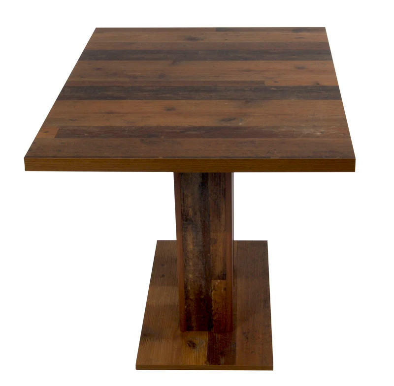 Eckbank MILANO 185 x 150 cm Old Wood Vintage ohne Stühle