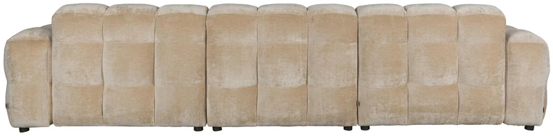 HACKMAN 4,5-Sitzer Sofa Velours Beige von DUTCHBONE