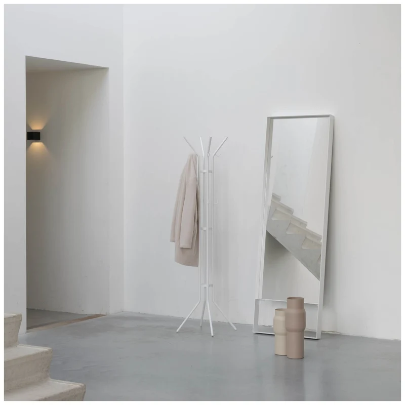 Design Kleiderständer JESSY Weiß Garderobe Höhe 170 cm, von Spinder