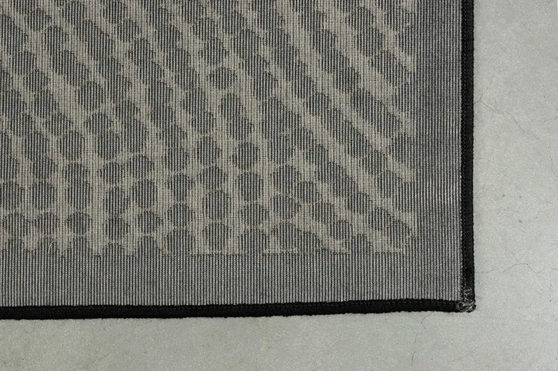 Teppich DOTS Pure Black in verschiedenen Größen von DutchBone