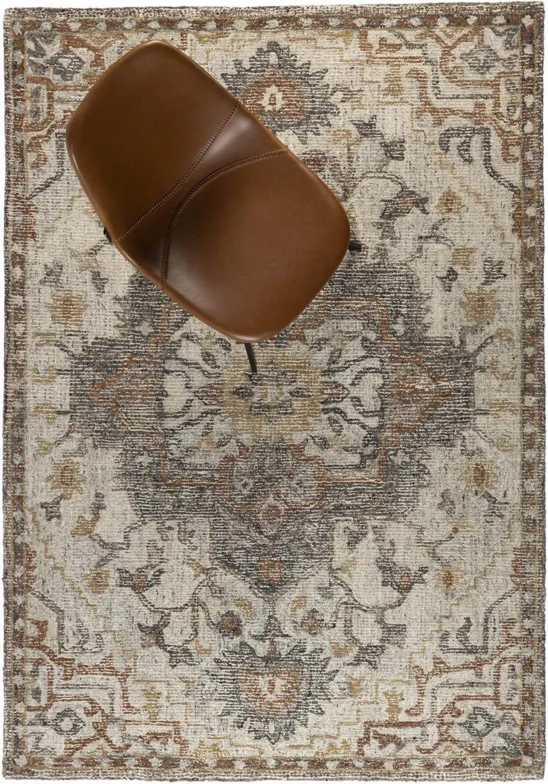Teppich AMORI Grey Brick in verschiedenen Größen von DutchBone