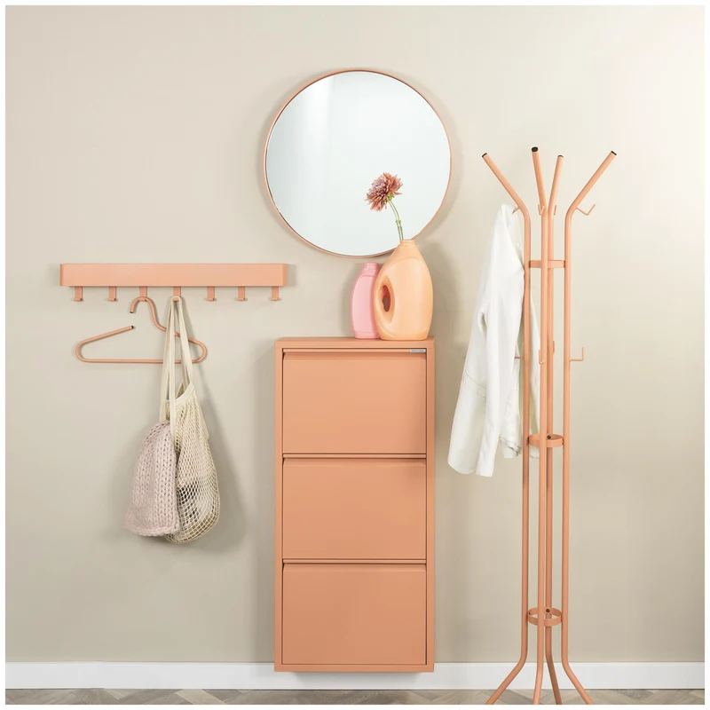 Hakenleiste DAX PLAY 7 Garderobe mit 7 Haken Clay Terra von Spinder