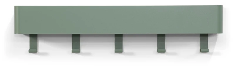Hakenleiste Garderobenhaken DAX PLAY 5 Dusty Green, Spinder Design
