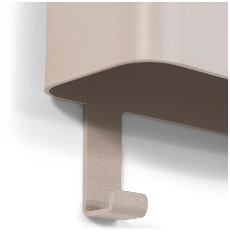 Garderobenhaken DAX PLAY 3 Silky Taupe, Hakenleiste von Spinder Design