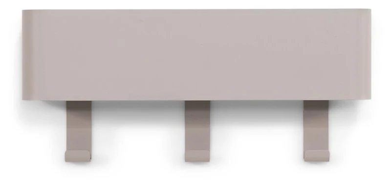 Garderobenhaken DAX PLAY 3 Silky Taupe, Hakenleiste von Spinder Design