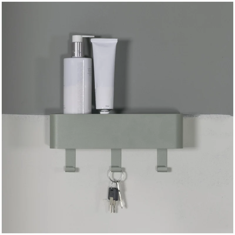 Garderobenhaken DAX PLAY 3 Dusty Green, Hakenleiste von Spinder Design