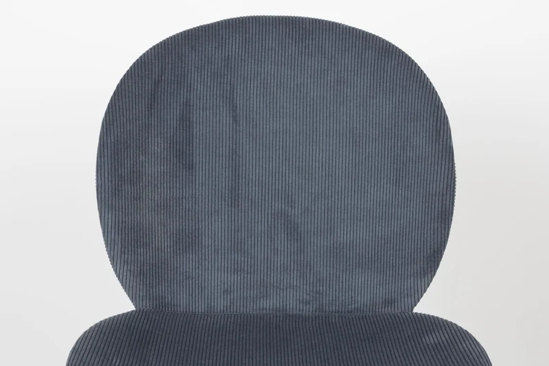 Esszimmerstuhl BONNET GREY BLUE von ZUIVER mit trendigen Cordstoff