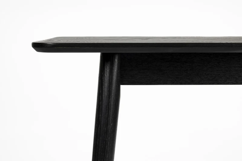 Couchtisch FABIO BLACK Eiche im Fischgrätmuster furniert 120 x 60 cm