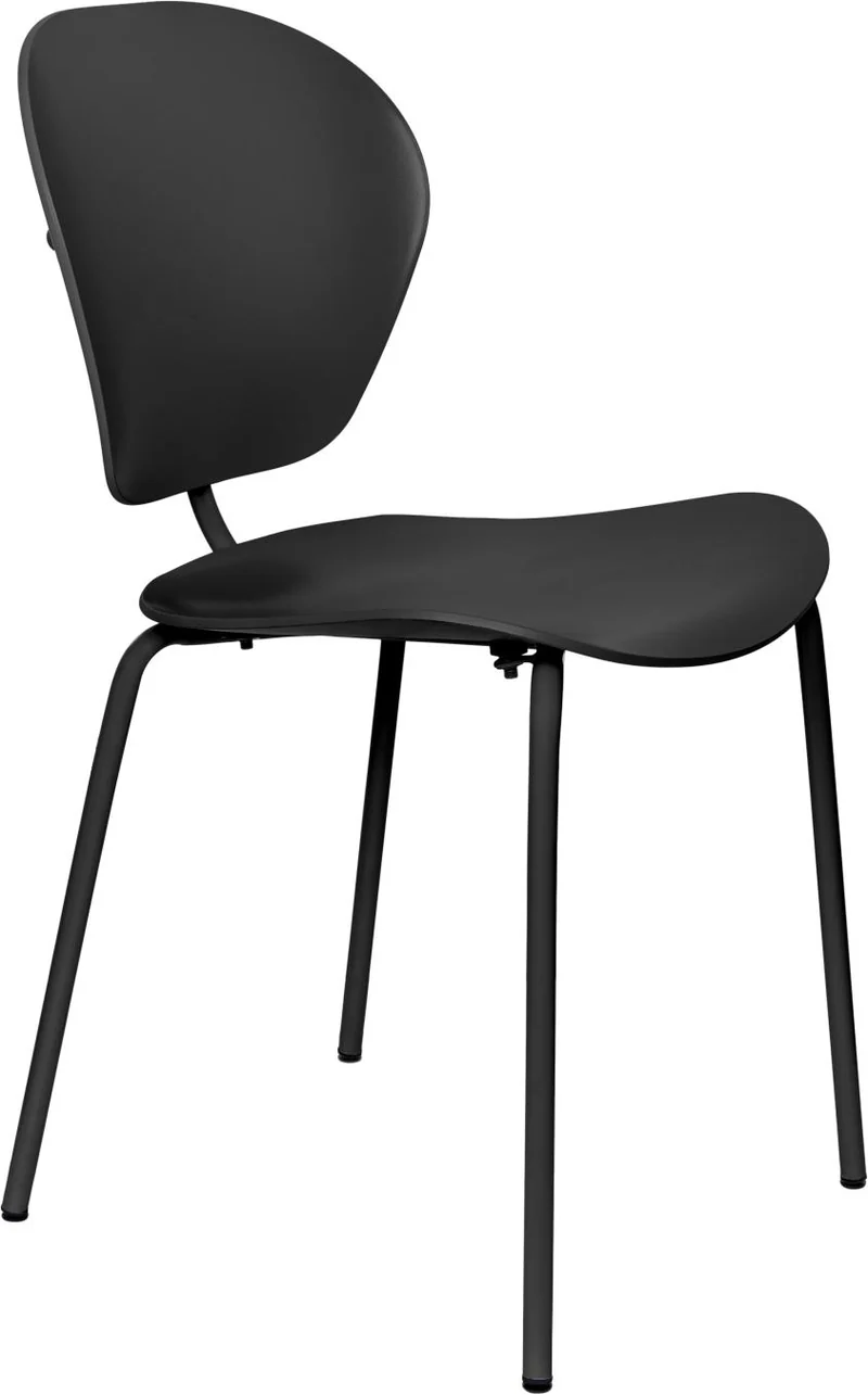 Stuhl THE OCEAN PIRATE BLACK von Zuiver - 100% Ocean Plastik