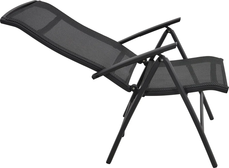 Gartensessel Klappsessel LOTIS NEGRO Gestell Aluminium matt anthrazit