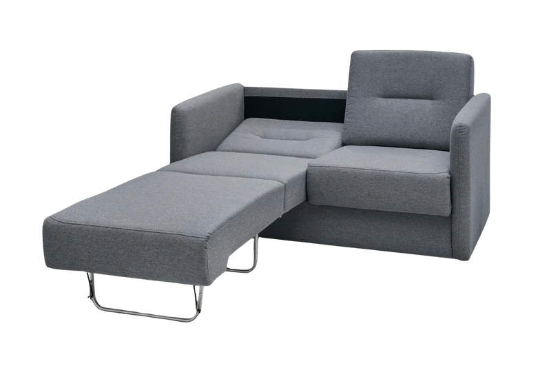 Schlafsofa Funktionssofa REGI Stoff Mango mit getrennten Liegeflächen