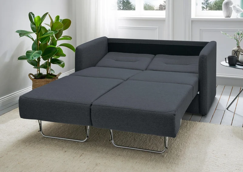 Schlafsofa Funktionssofa REGI Stoff Mango mit getrennten Liegeflächen