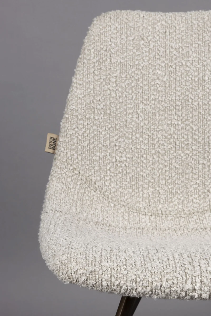 Esszimmerstuhl FRANKY Bouclé Beige von DutchBone