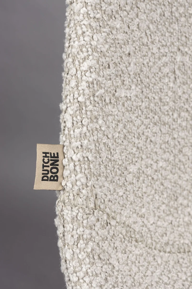 Esszimmerstuhl FRANKY Bouclé Beige von DutchBone
