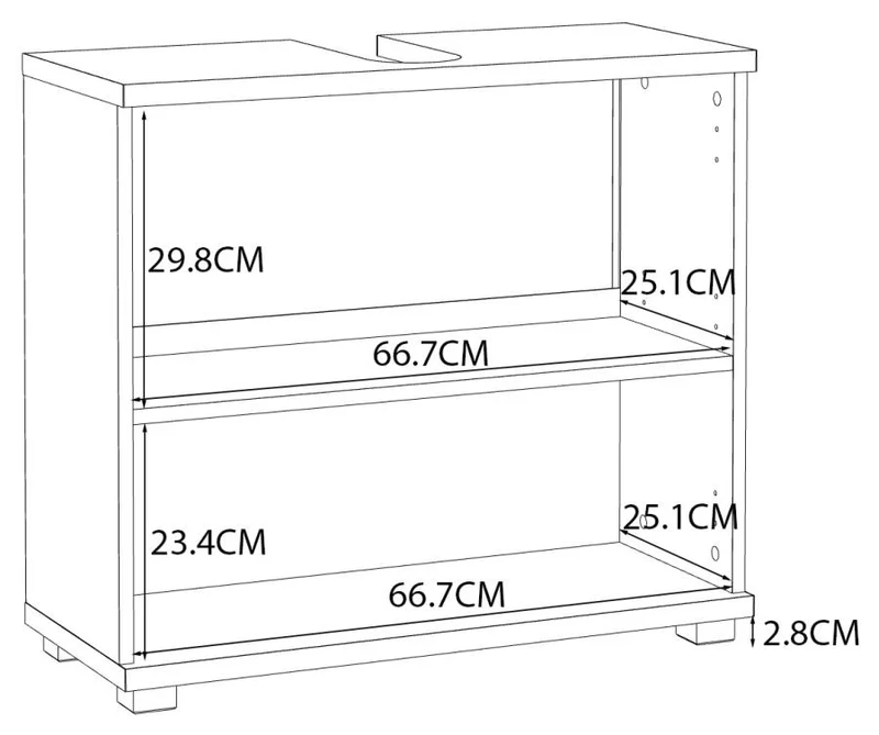 Badezimmer Badmöbel Set CHAMP, 5-tlg., Betongrau Front weiß Hochglanz