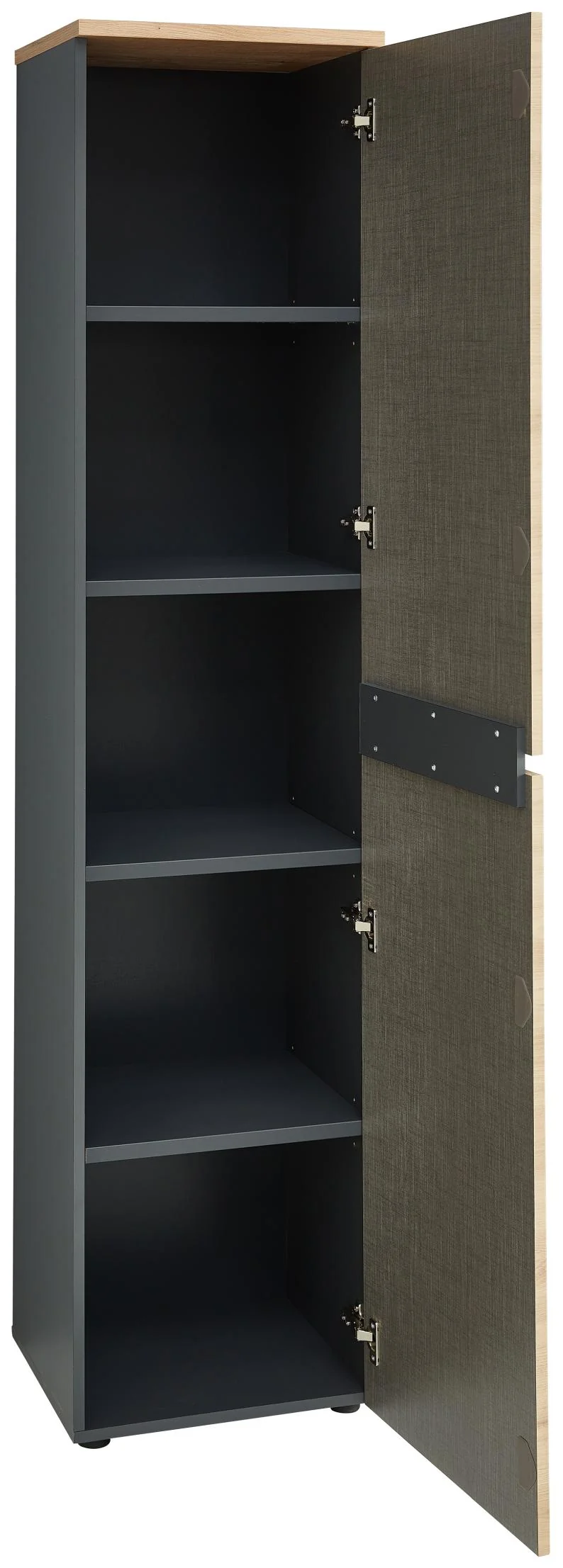 Büroschrank MEMPHIS 1-türig GH05 Front Artisan Eiche Korpus Graphit