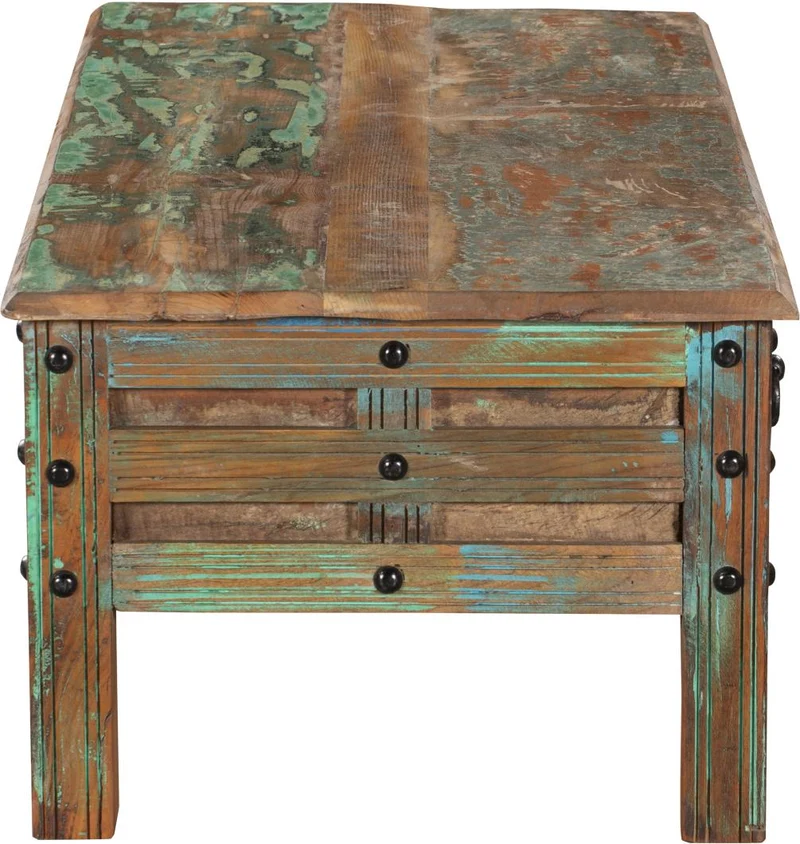 Tisch Couchtisch KALANKA recyceltes Holz Mango, Akazie
