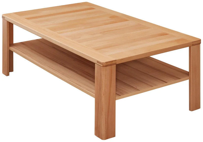 Couchtisch Wohnzimmertisch NATURE ONE Kernbuche 120 x 70 cm